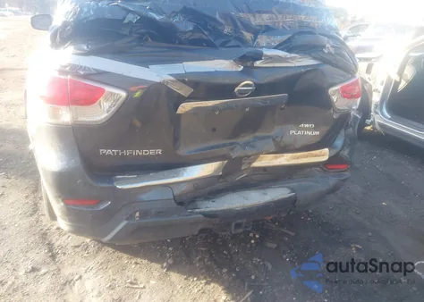 2014 Nissan Pathfinder Platinum из США, поврежденный, VIN 5N1AR2MM4EC711317